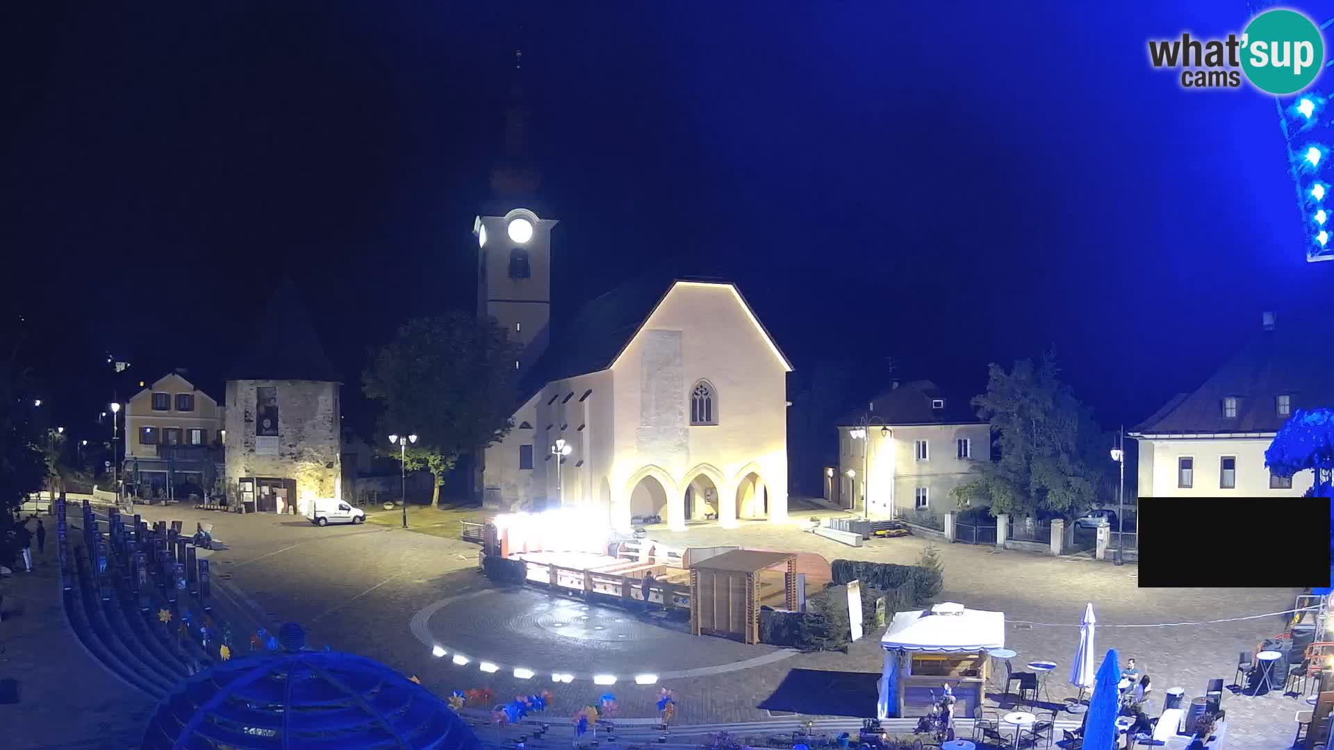 Tarvisio – carré Unità / église SS.Pietro e Paolo Apostoli