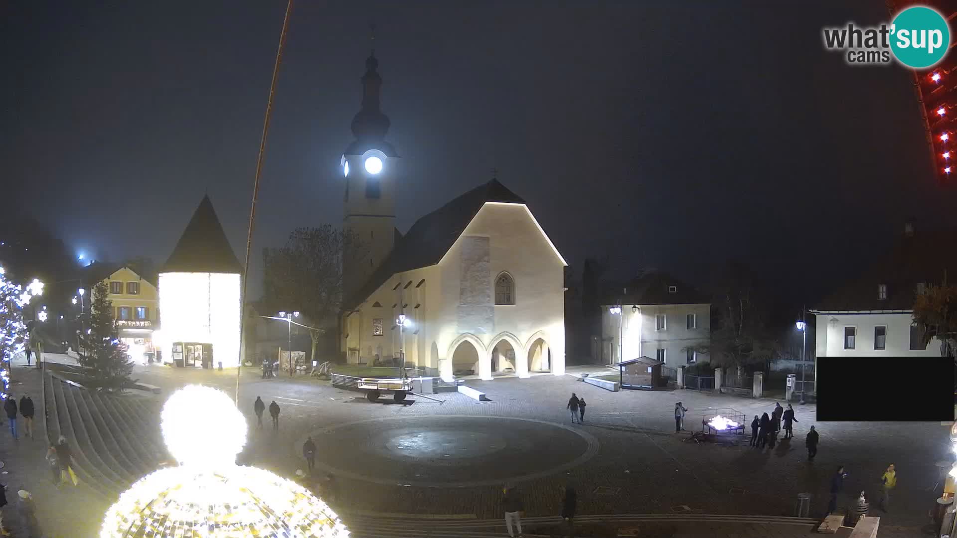 Tarvisio – carré Unità / église SS.Pietro e Paolo Apostoli