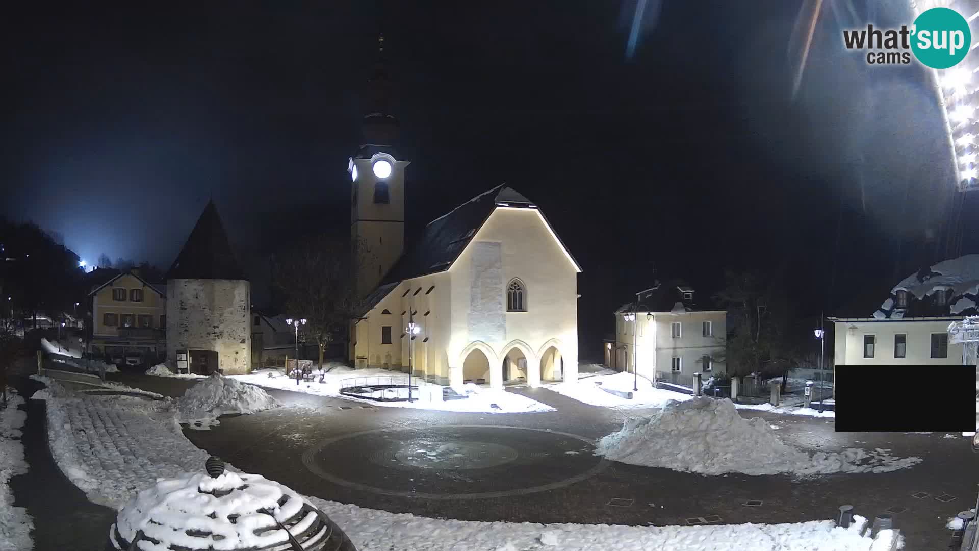 Tarvisio – carré Unità / église SS.Pietro e Paolo Apostoli