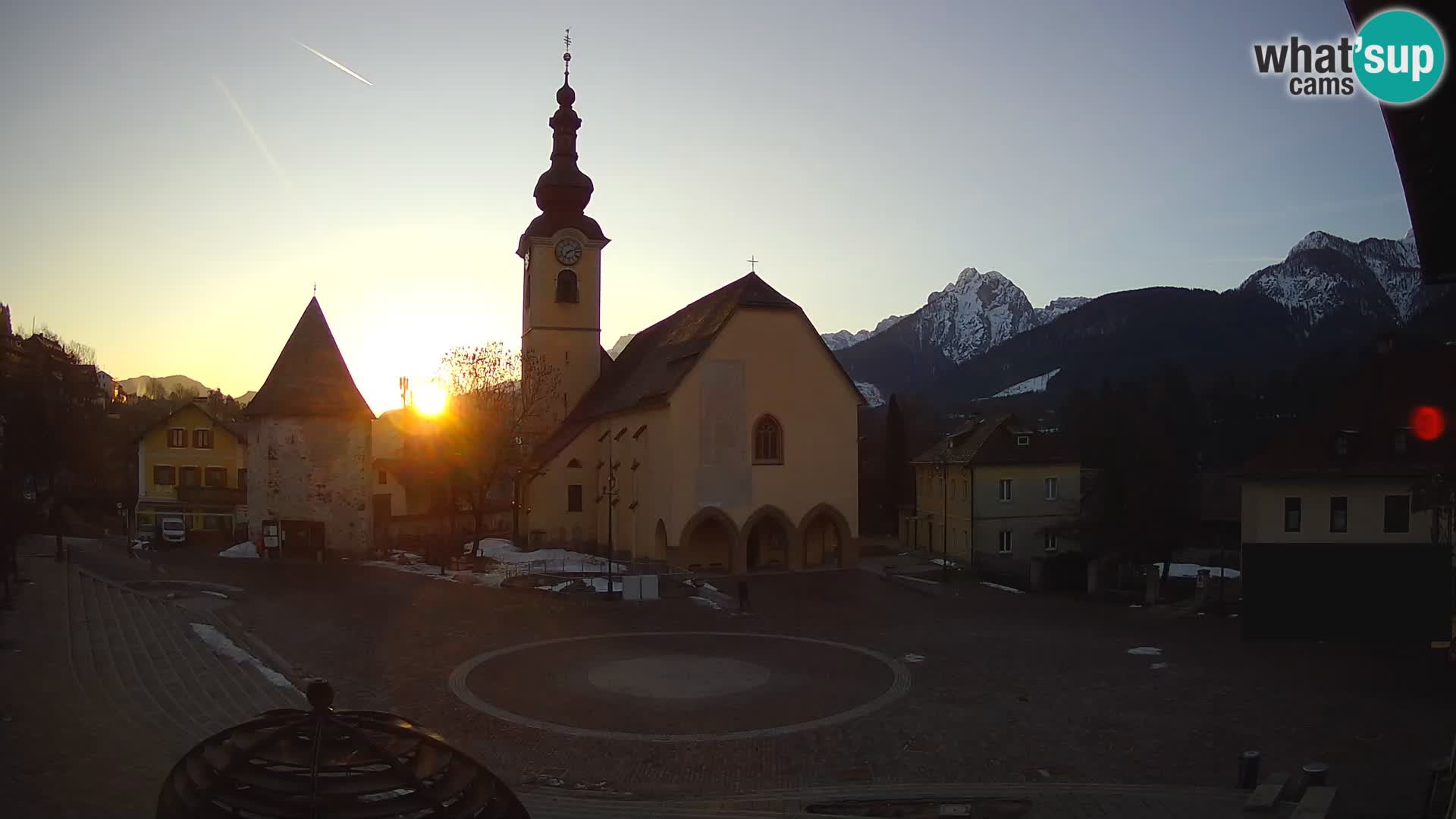 Tarvisio – carré Unità / église SS.Pietro e Paolo Apostoli