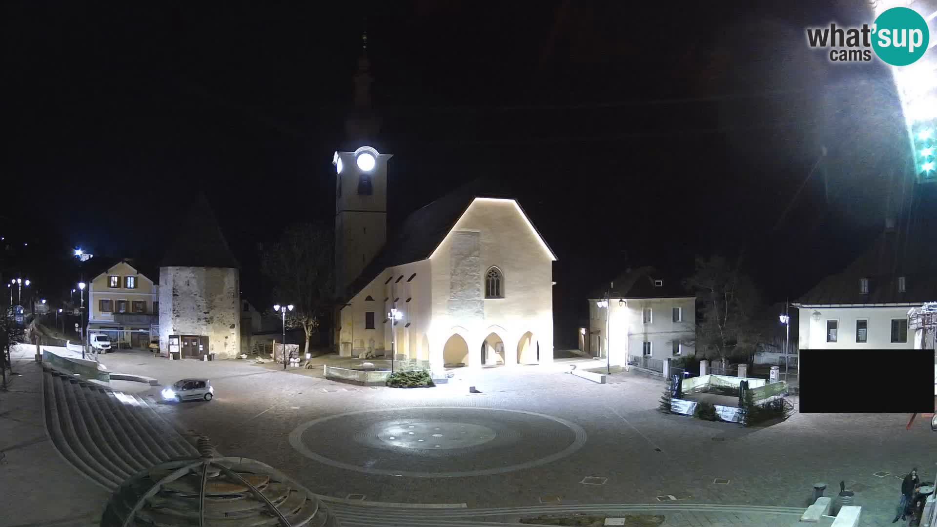 Tarvisio – carré Unità / église SS.Pietro e Paolo Apostoli