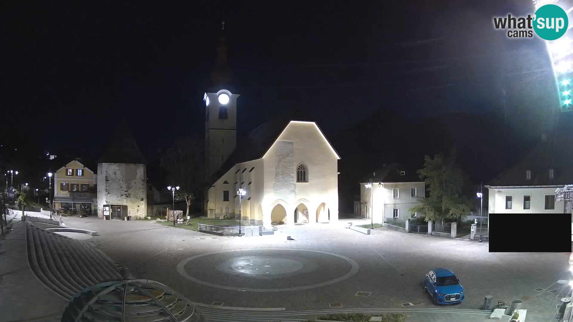 Tarvisio – carré Unità / église SS.Pietro e Paolo Apostoli