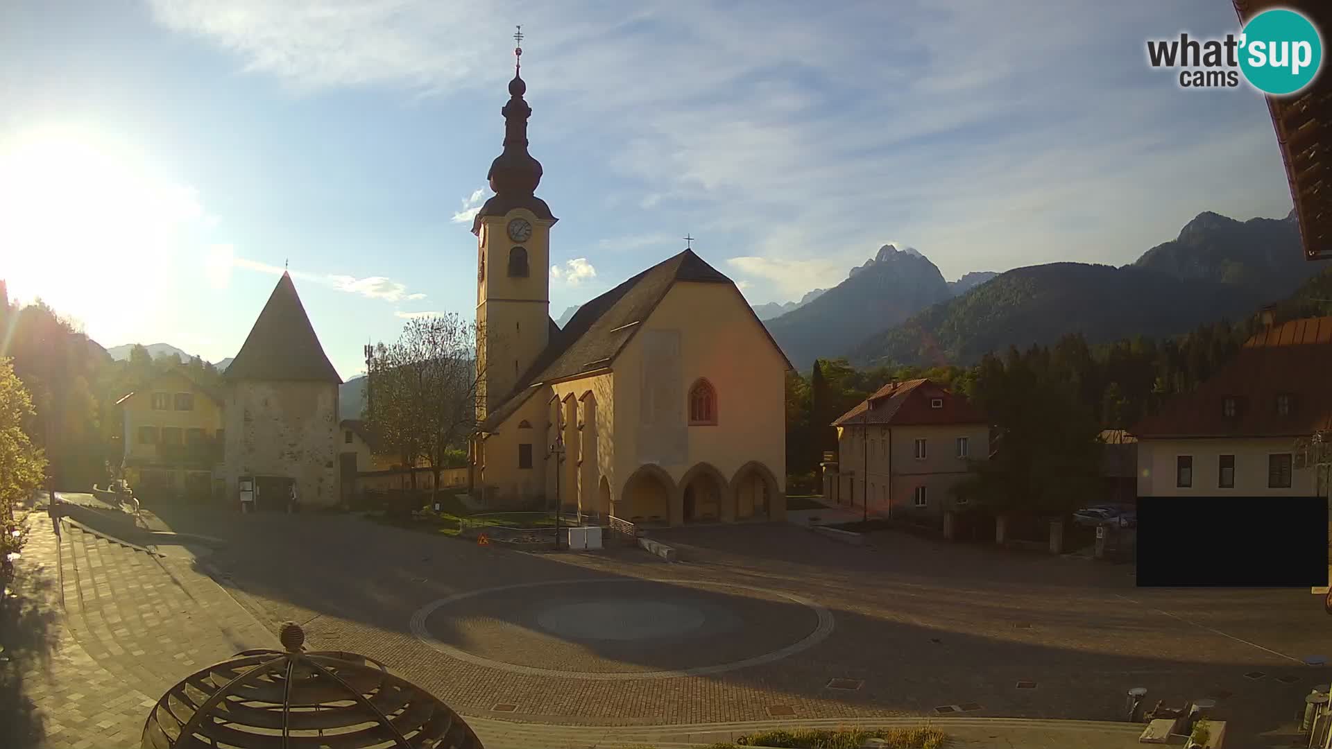 Tarvisio – carré Unità / église SS.Pietro e Paolo Apostoli