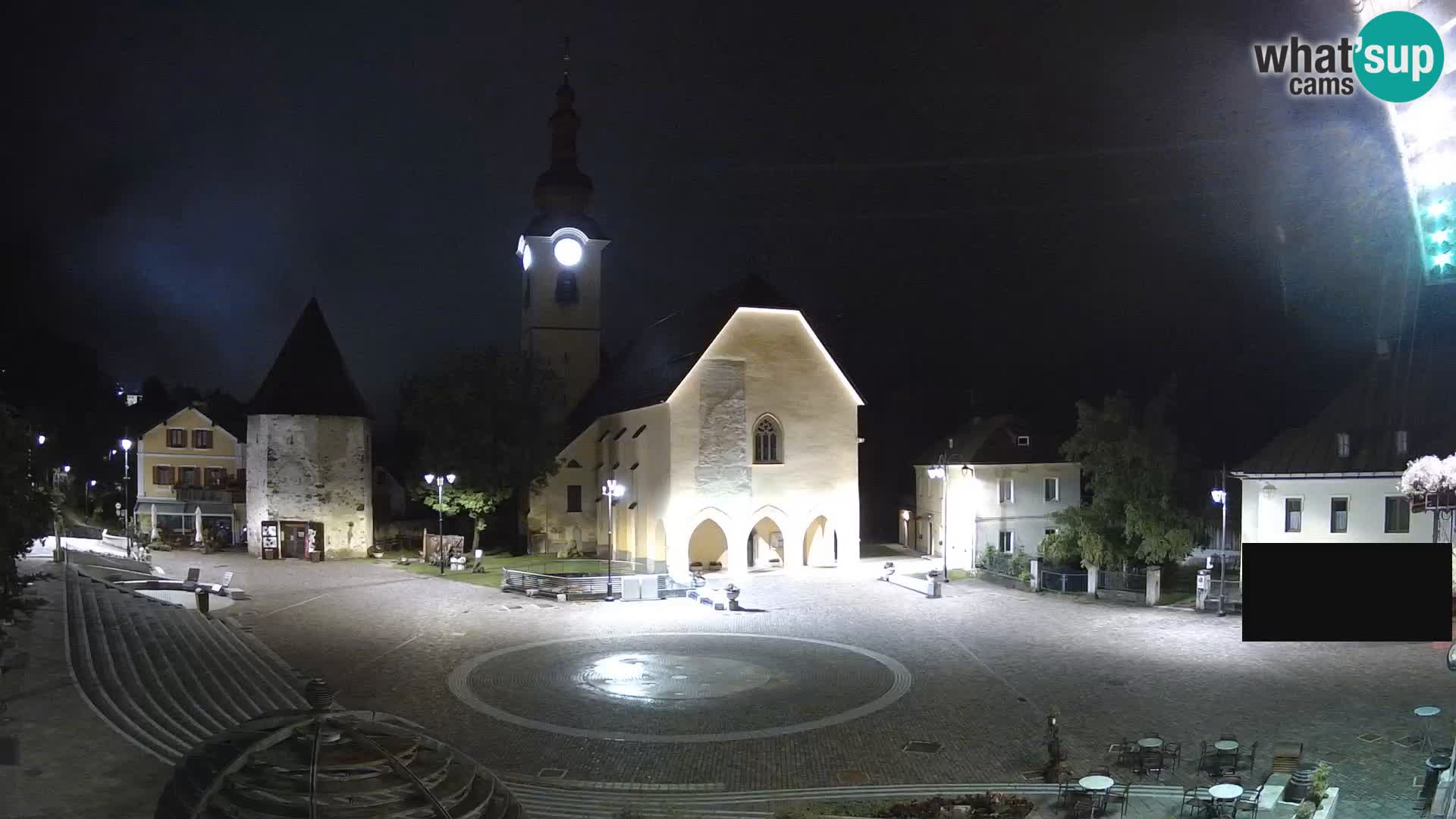 Trbiž – trg Unità / crkva SS.Pietro in Paolo Apostoli