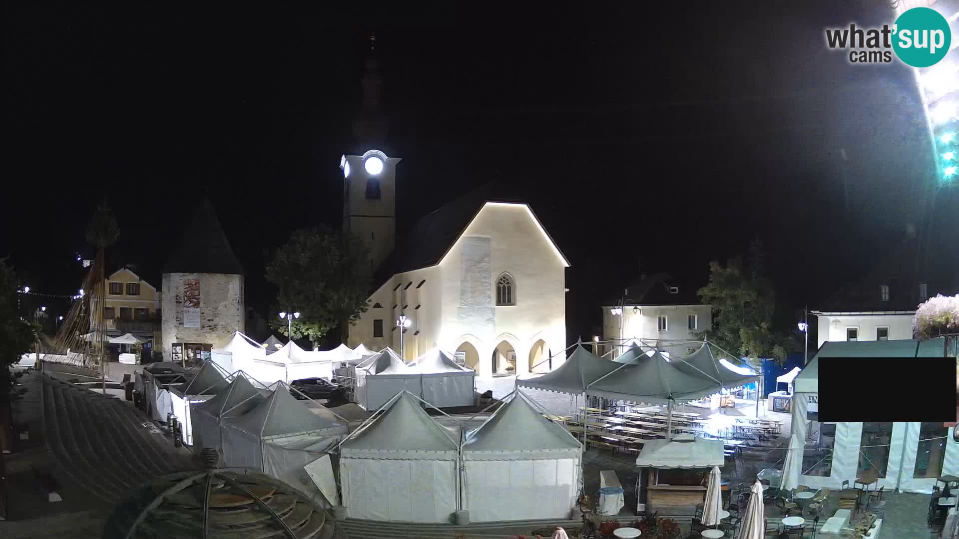 Tarvisio – carré Unità / église SS.Pietro e Paolo Apostoli