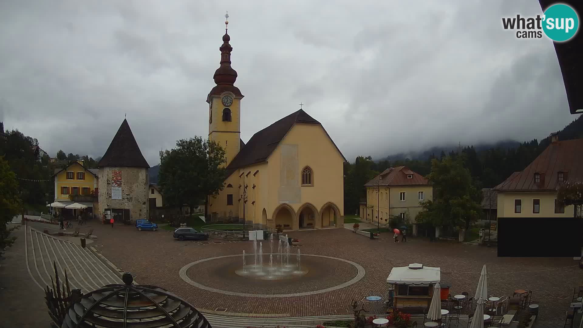 Webcam Tarvisio Piazza Unità – Live View of the Town Centre