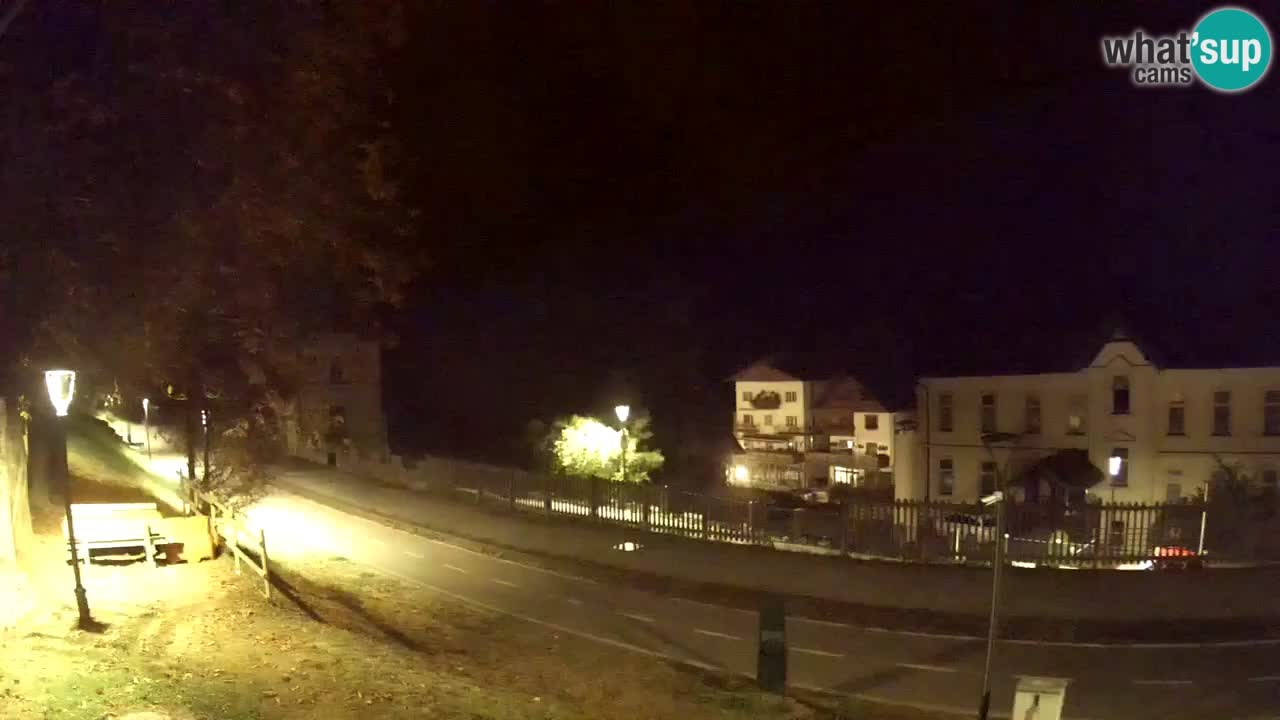 Tarvisio Live webcam – pista ciclabile e il gruppo del Mangart