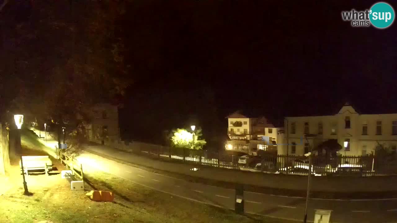 Tarvisio Live webcam – pista ciclabile e il gruppo del Mangart