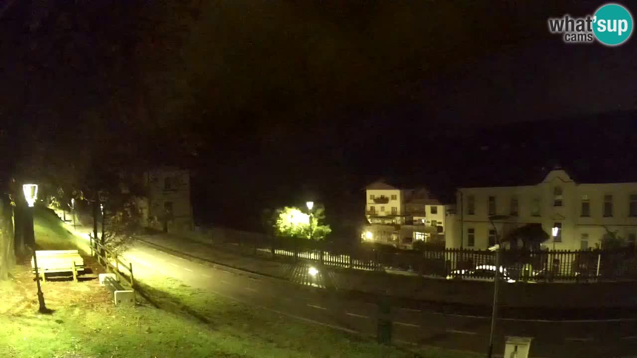 Tarvis webcam – Radweg und Mangart