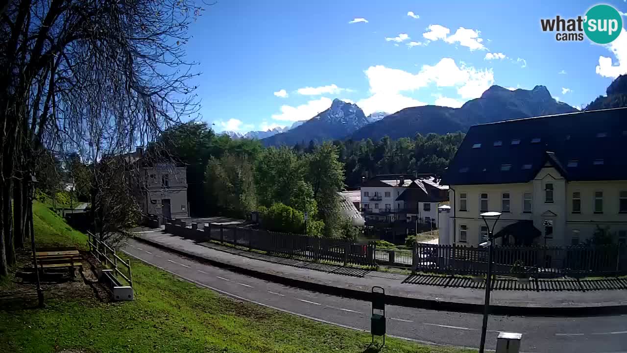 Webcam Tarvisio – piste cyclable e Mangart