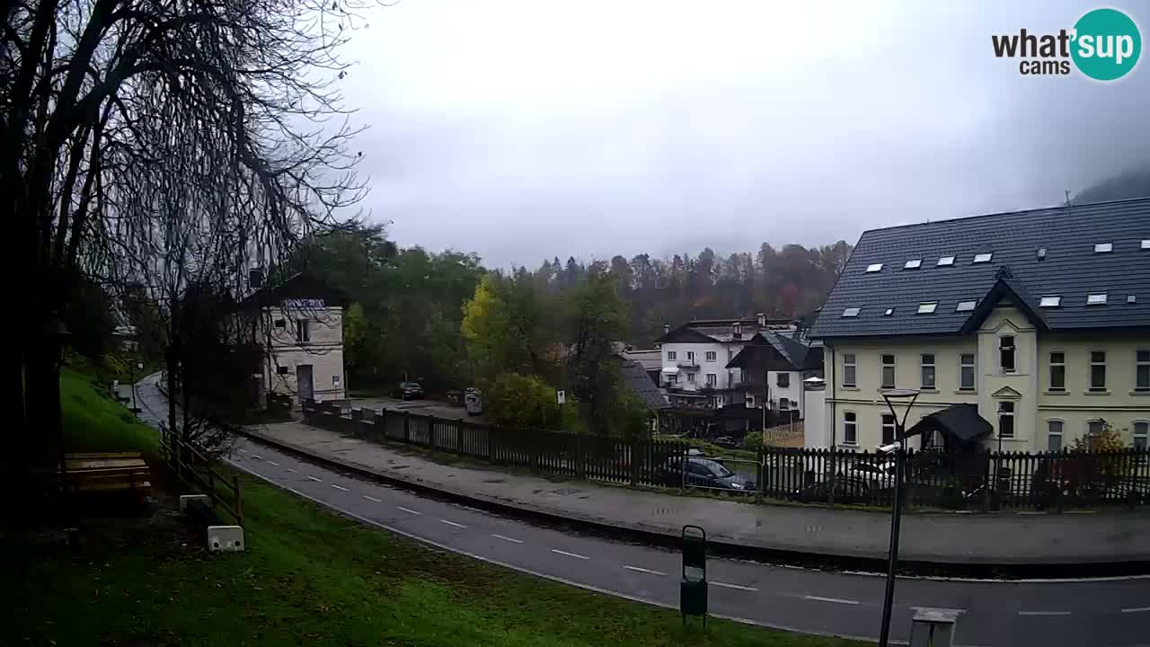 Tarvis webcam – Radweg und Mangart