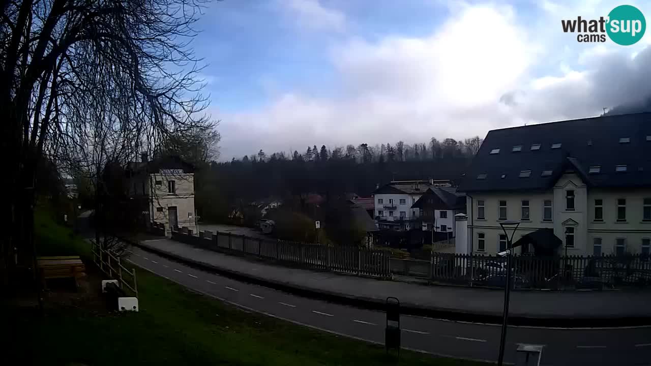 Tarvis webcam – Radweg und Mangart