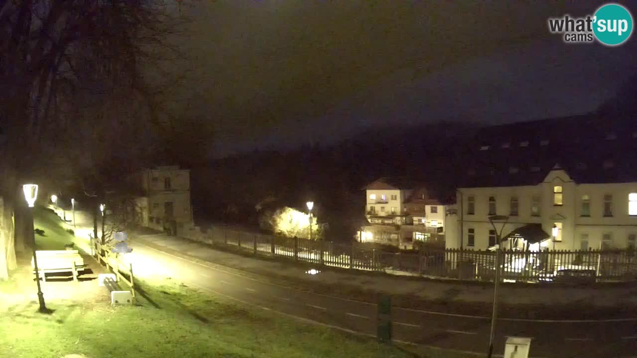 Tarvis webcam – Radweg und Mangart