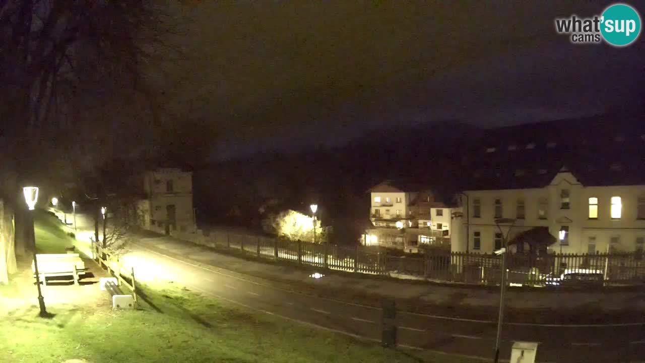 Tarvis webcam – Radweg und Mangart