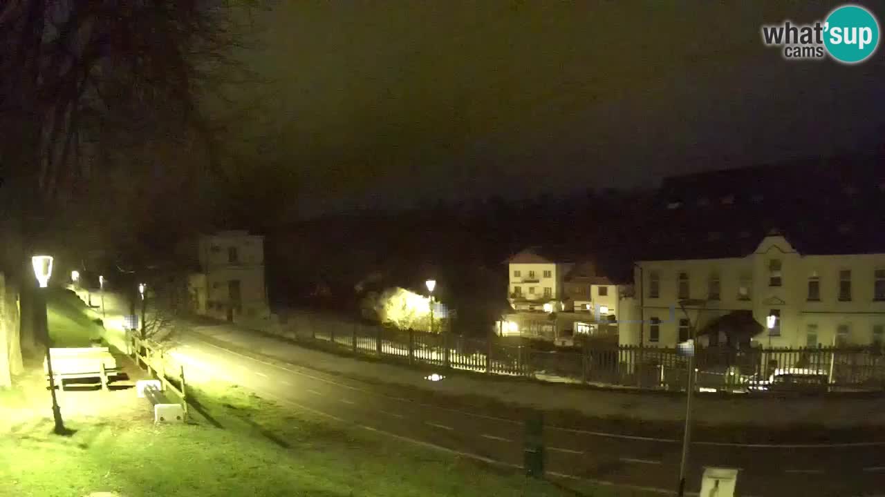 Tarvis webcam – Radweg und Mangart