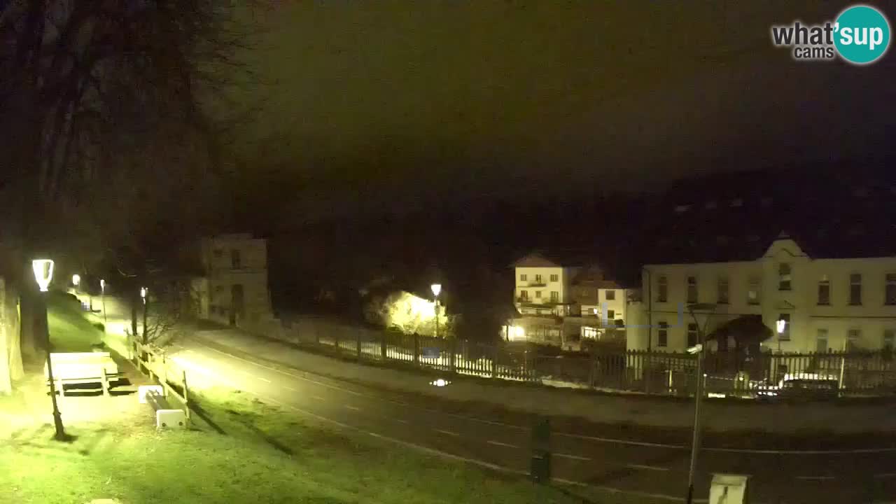 Tarvis webcam – Radweg und Mangart