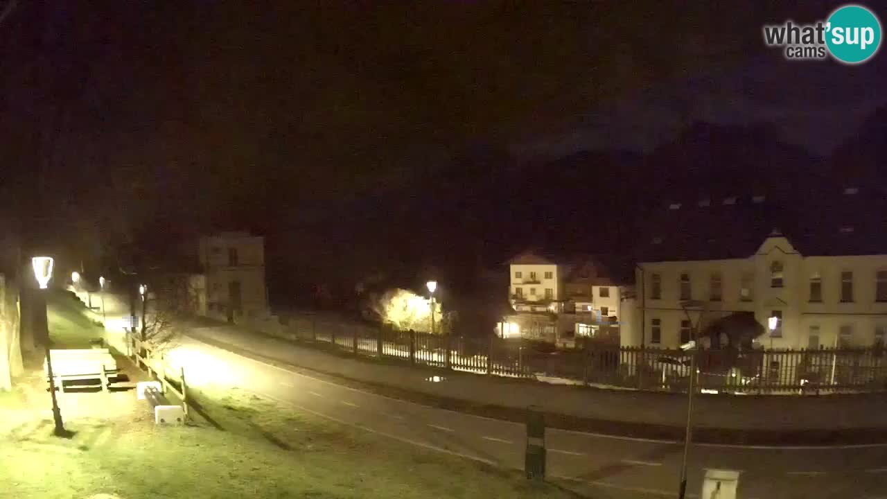 Tarvis webcam – Radweg und Mangart