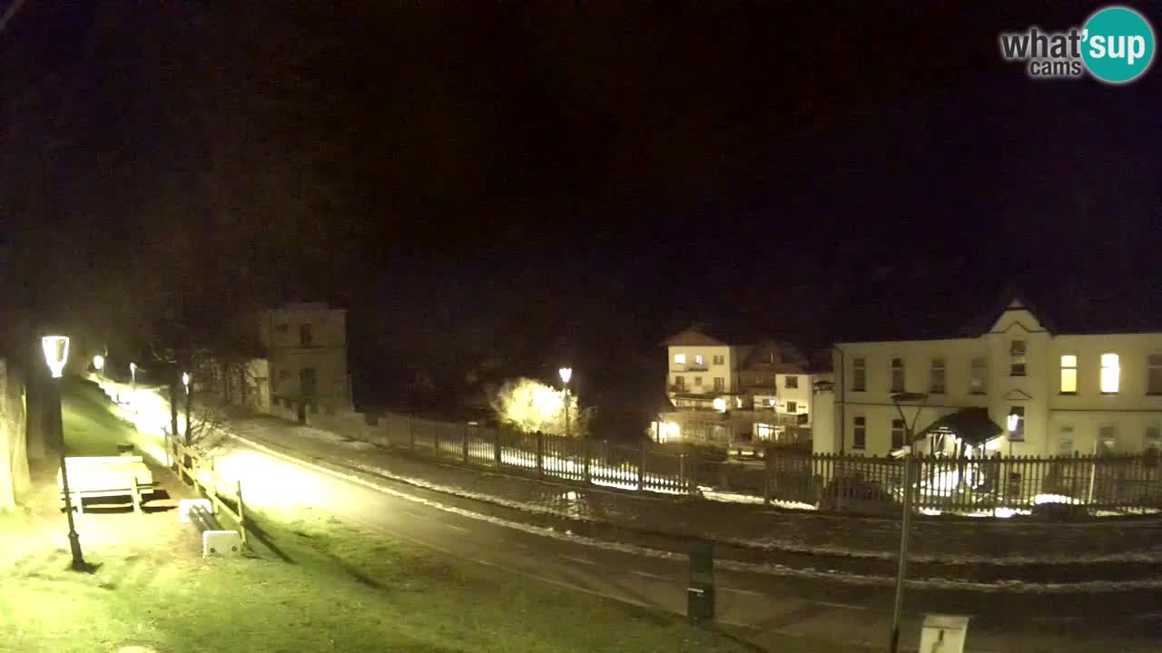 Tarvis webcam – Radweg und Mangart