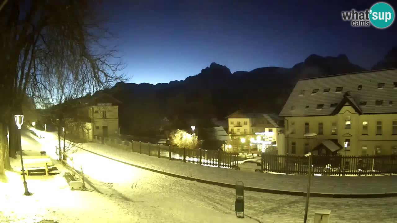 Webcam Tarvisio – piste cyclable e Mangart