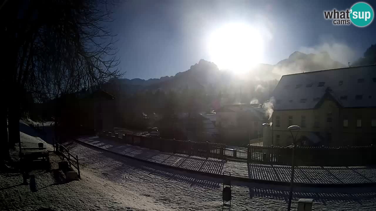 Webcam Tarvisio – piste cyclable e Mangart