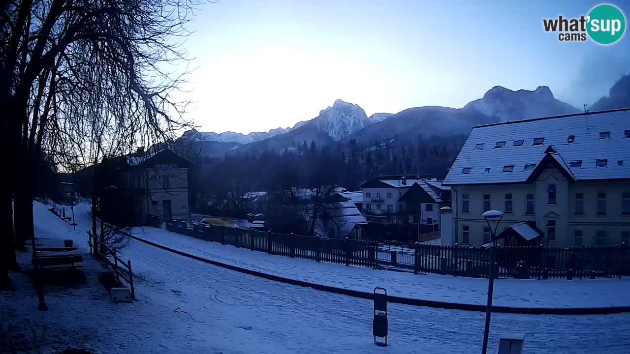 Webcam Tarvisio – piste cyclable e Mangart