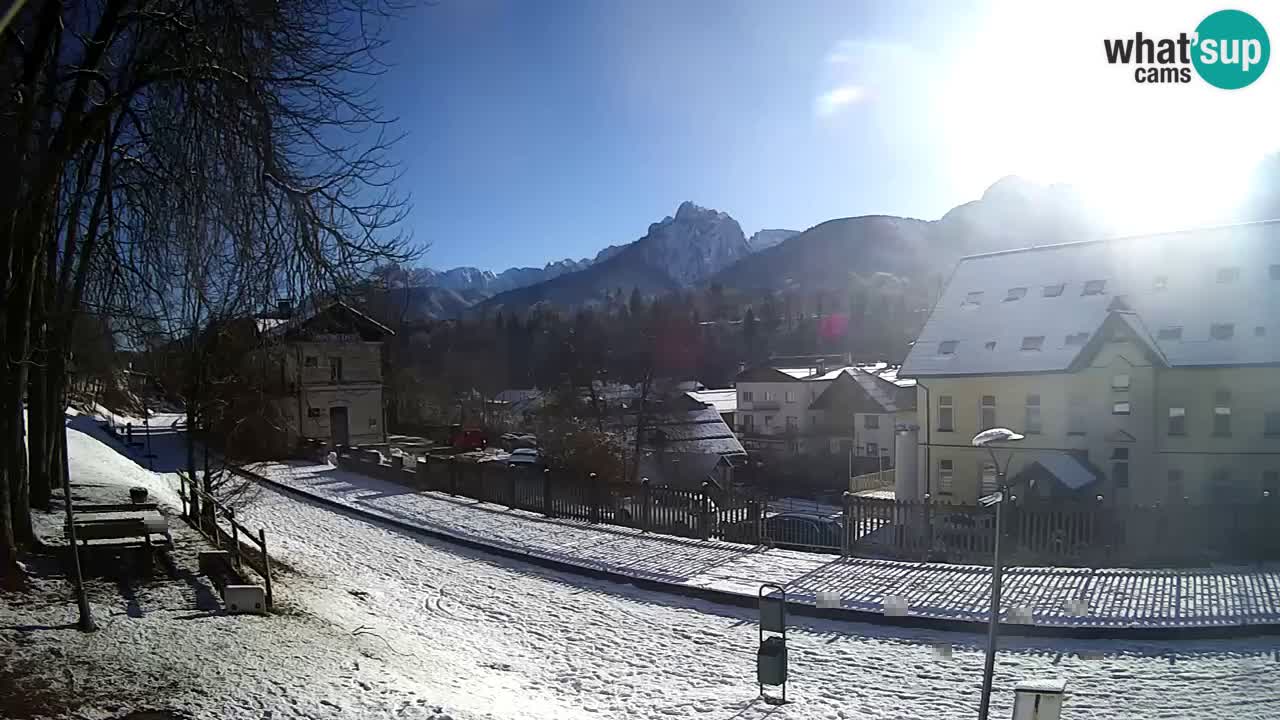 Webcam Tarvisio – piste cyclable e Mangart