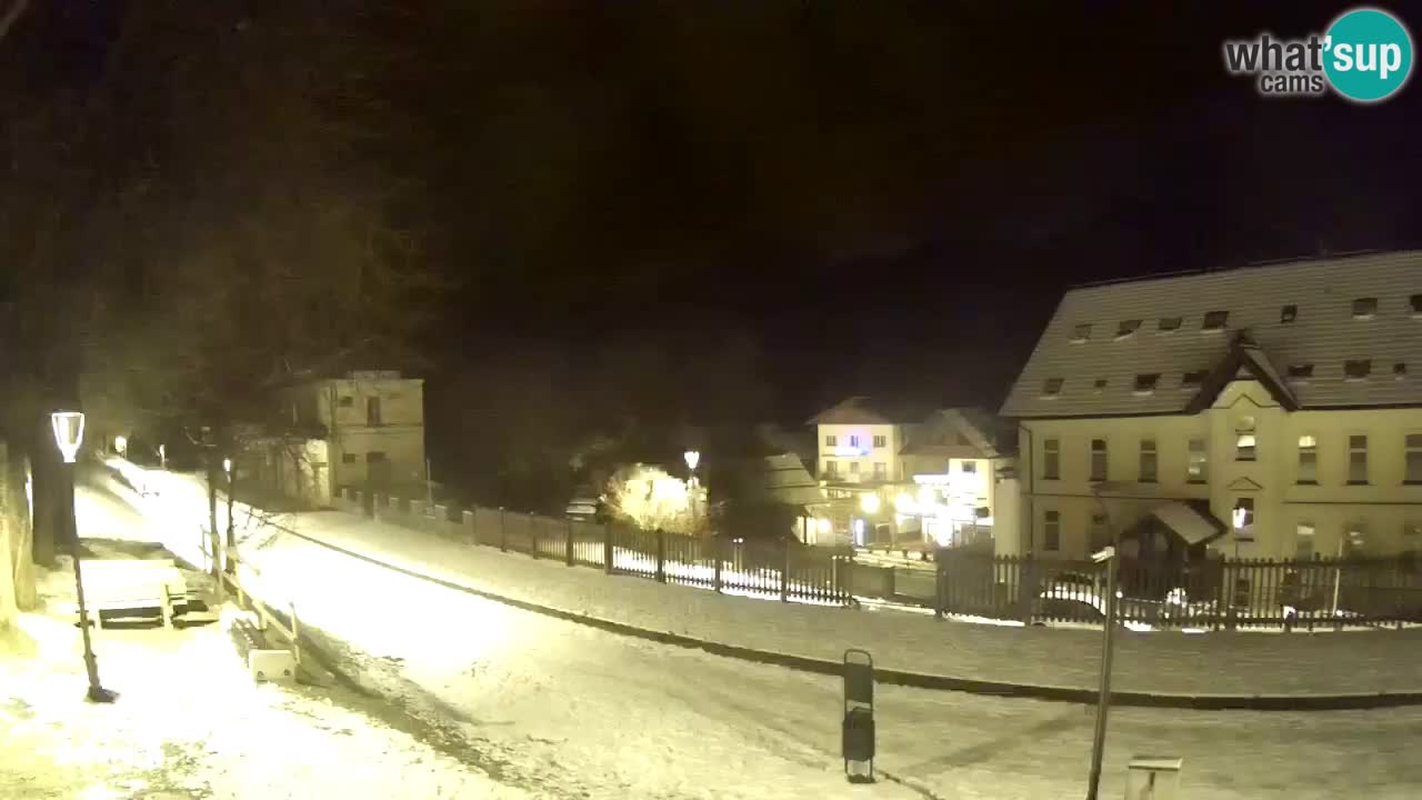 Tarvisio webcam – Bicycle lane and Mangart mountain