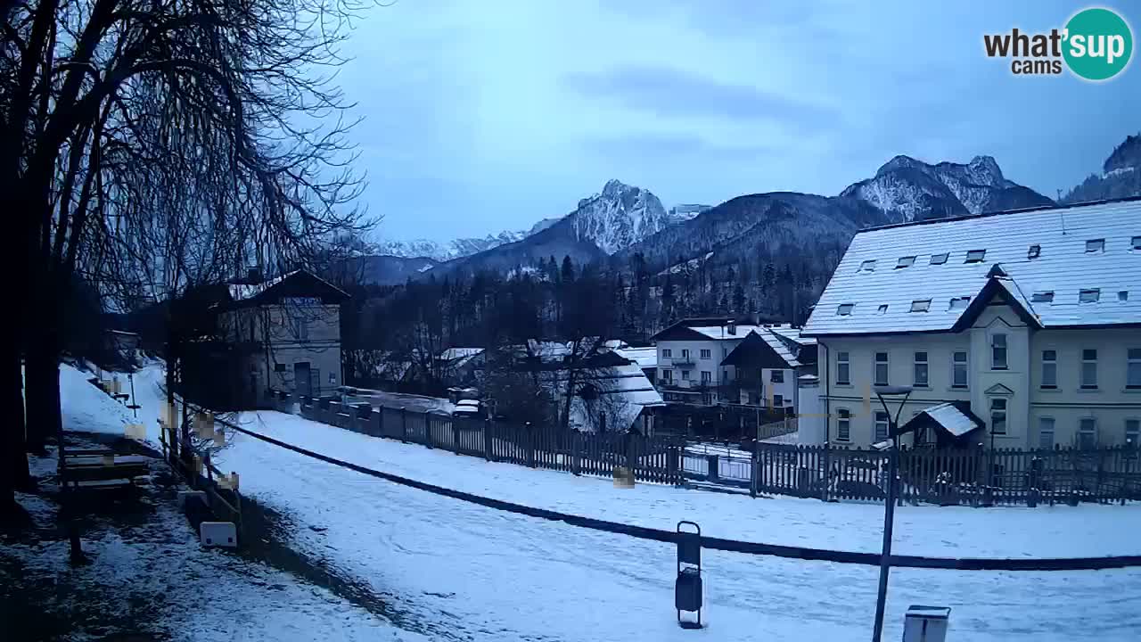 Webcam Tarvisio – piste cyclable e Mangart