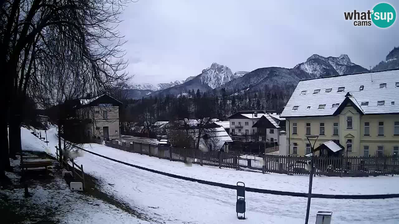 Webcam Tarvisio – piste cyclable e Mangart