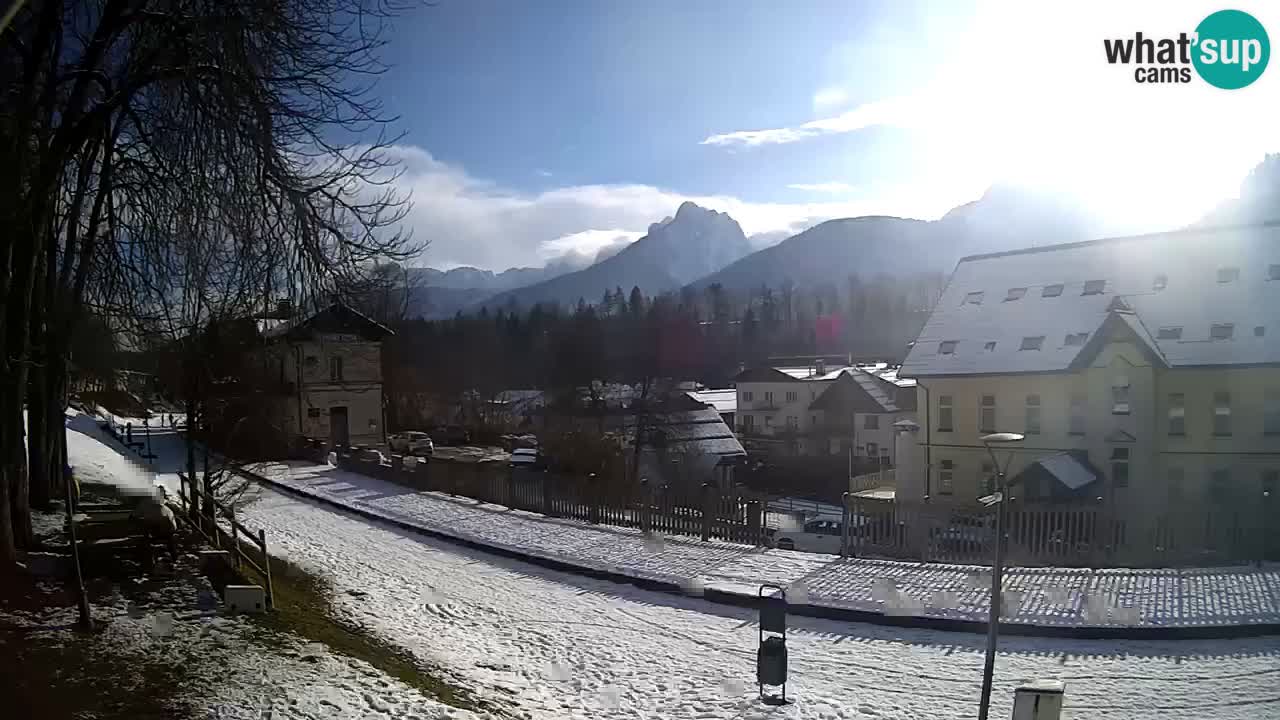 Webcam Tarvisio – piste cyclable e Mangart