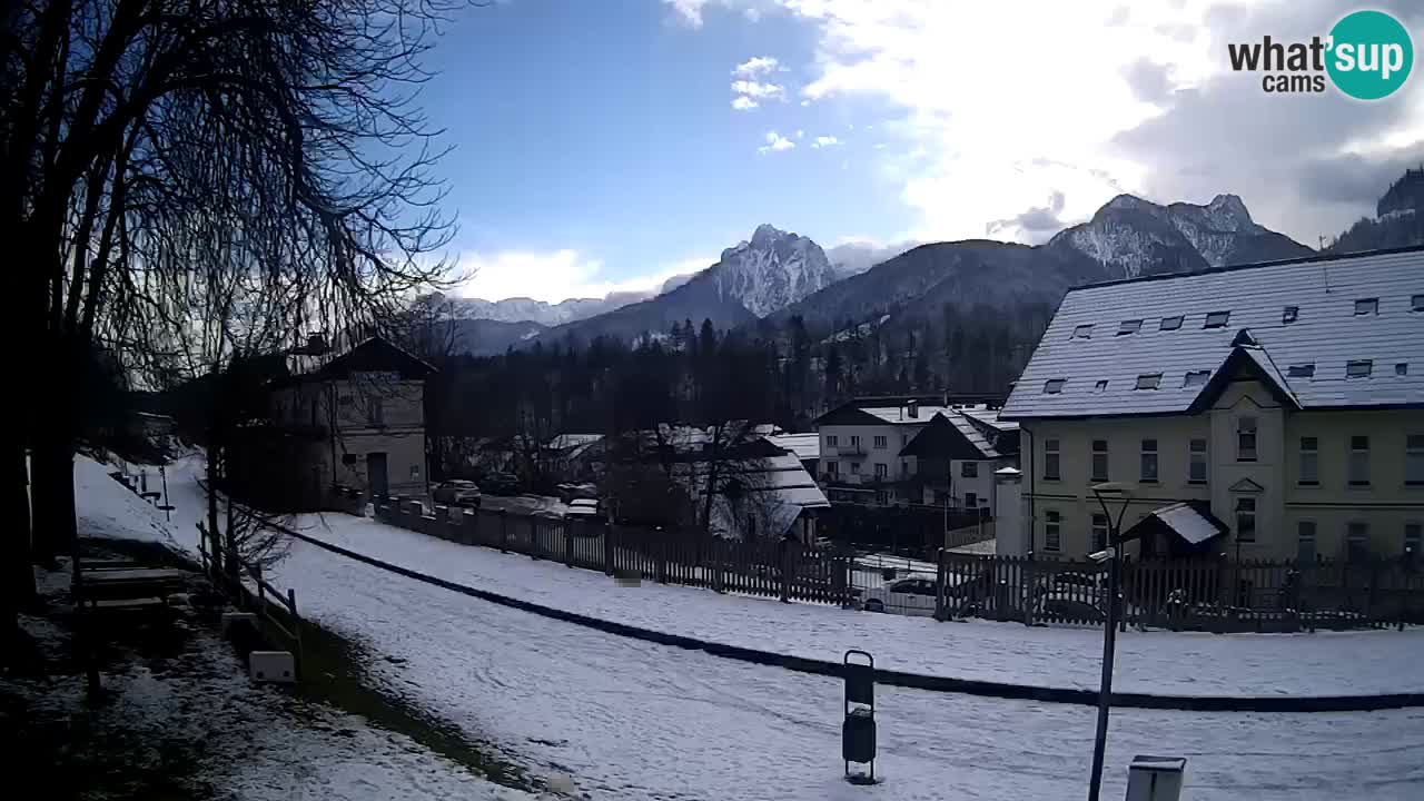 Webcam Tarvisio – piste cyclable e Mangart