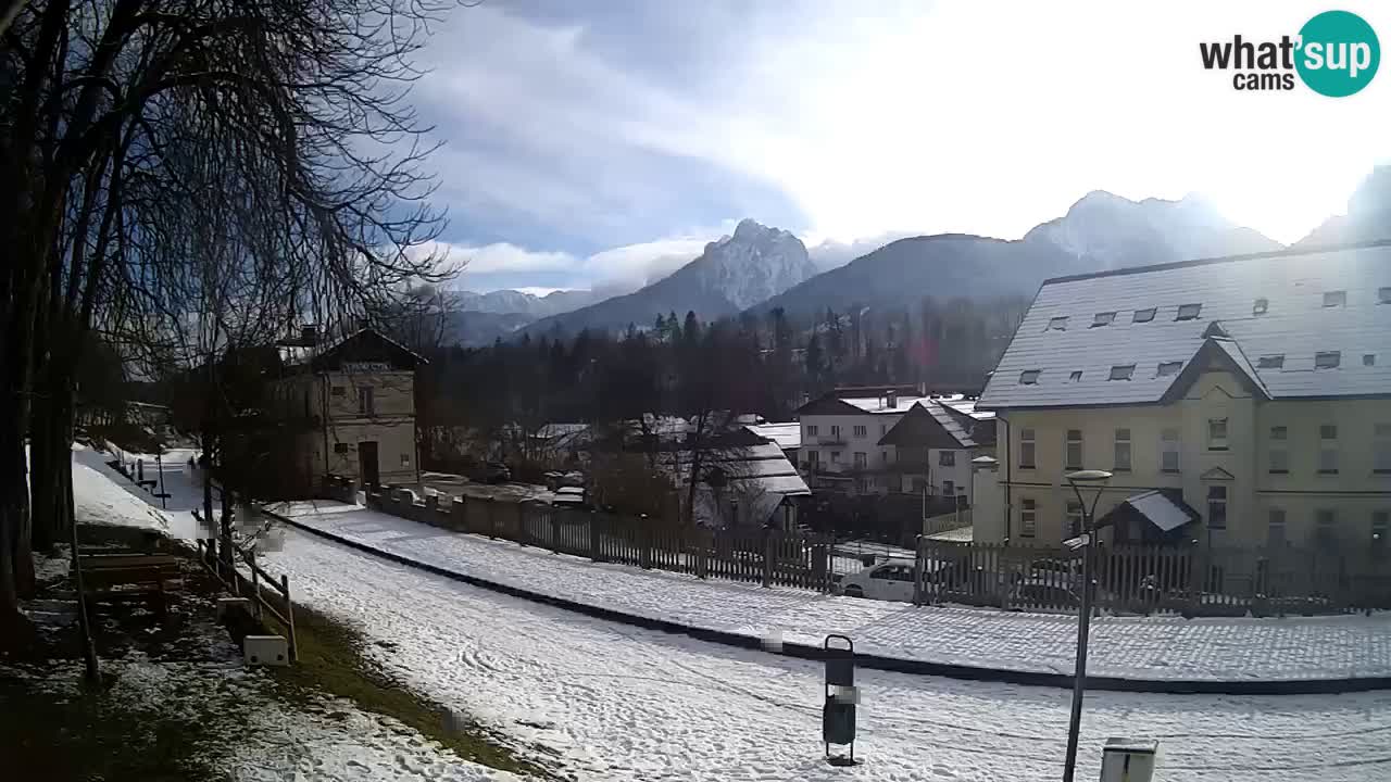 Webcam Tarvisio – piste cyclable e Mangart