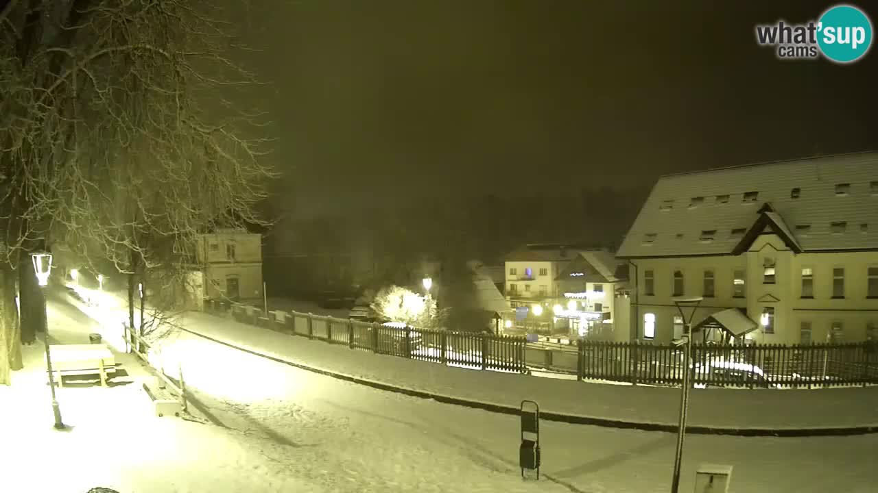 Tarvisio webcam – Bicycle lane and Mangart mountain