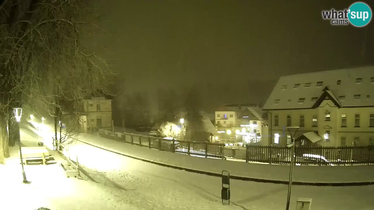 Tarvisio webcam – Bicycle lane and Mangart mountain