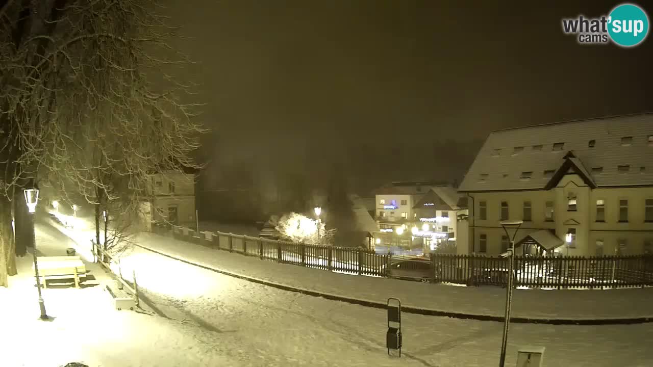 Tarvisio webcam – Bicycle lane and Mangart mountain