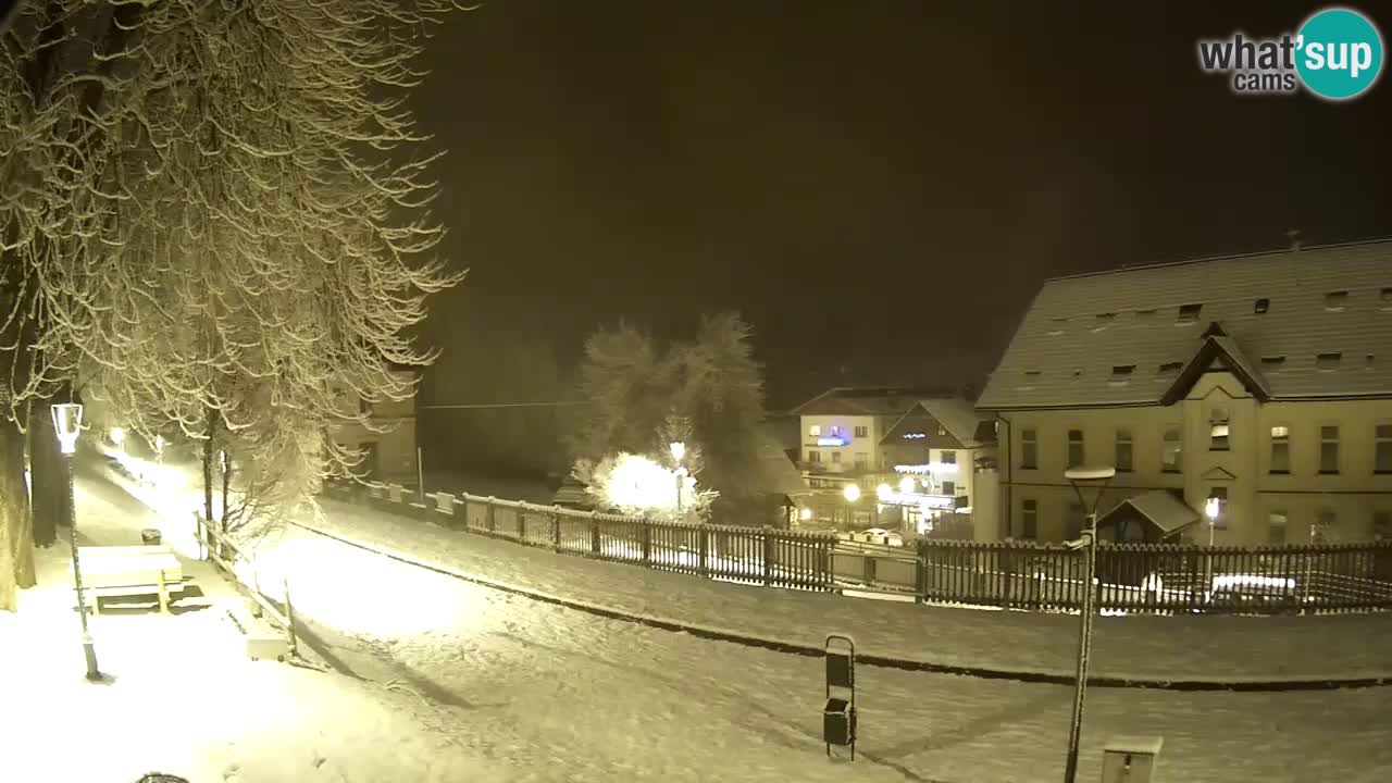 Tarvisio webcam – Bicycle lane and Mangart mountain