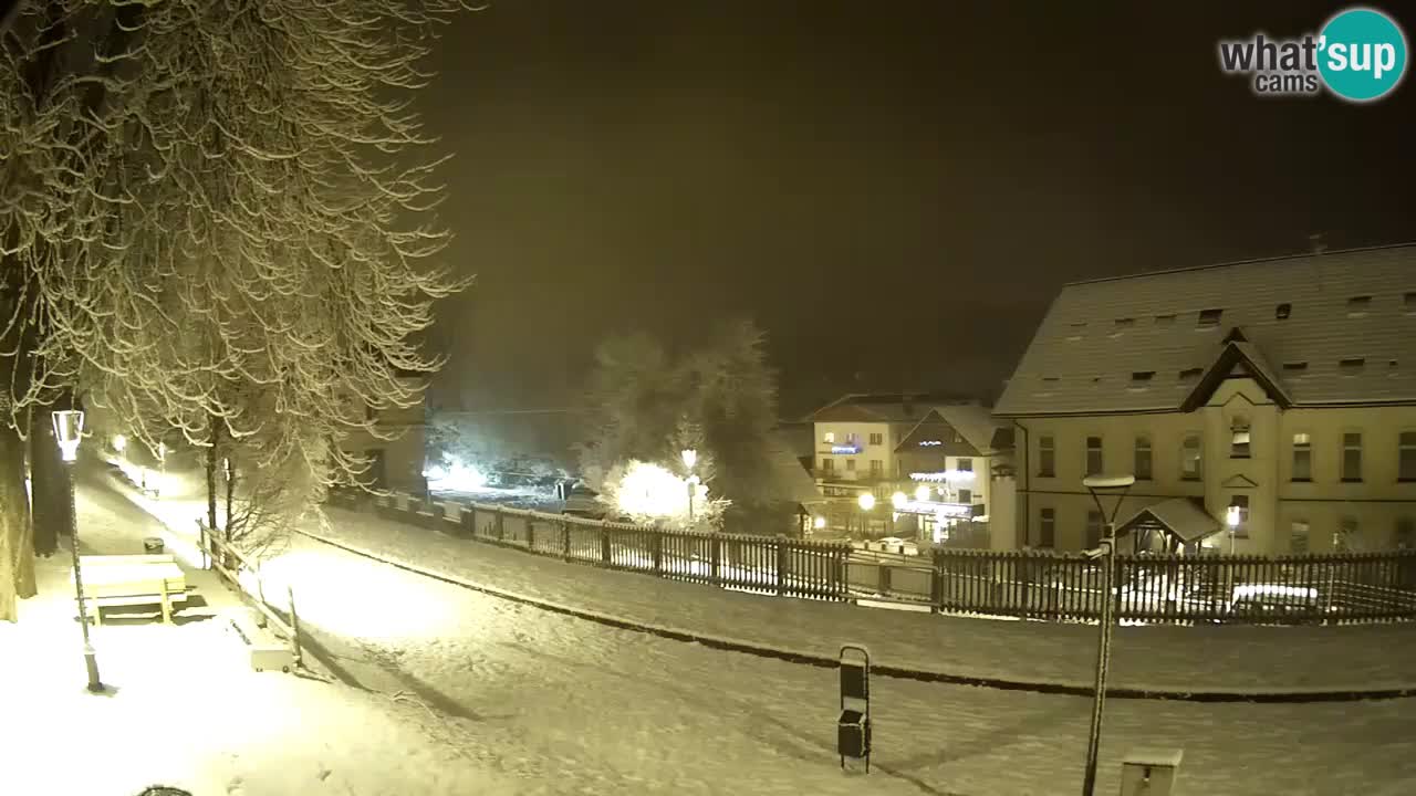 Tarvisio webcam – Bicycle lane and Mangart mountain