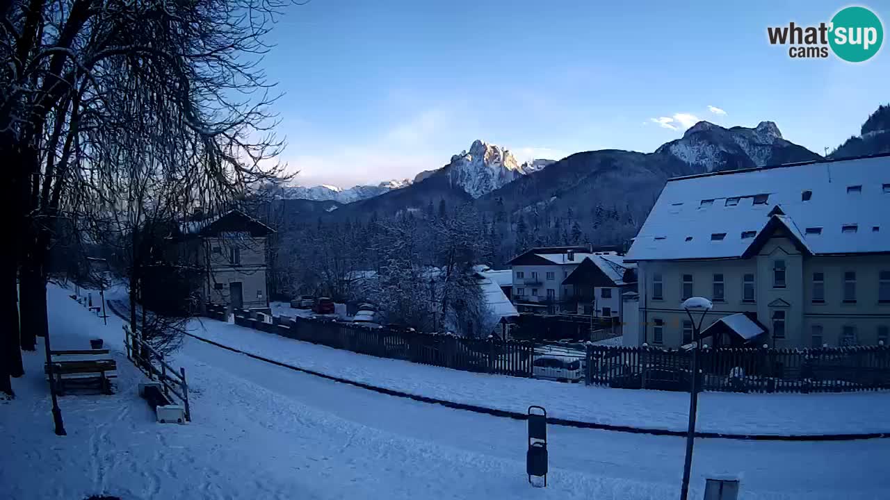 Webcam Tarvisio – piste cyclable e Mangart