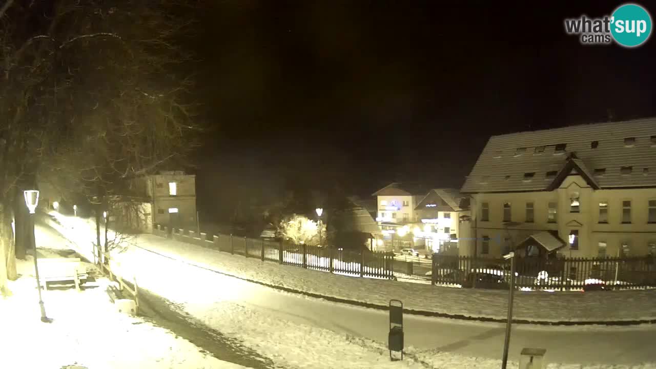 Tarvisio webcam – Bicycle lane and Mangart mountain