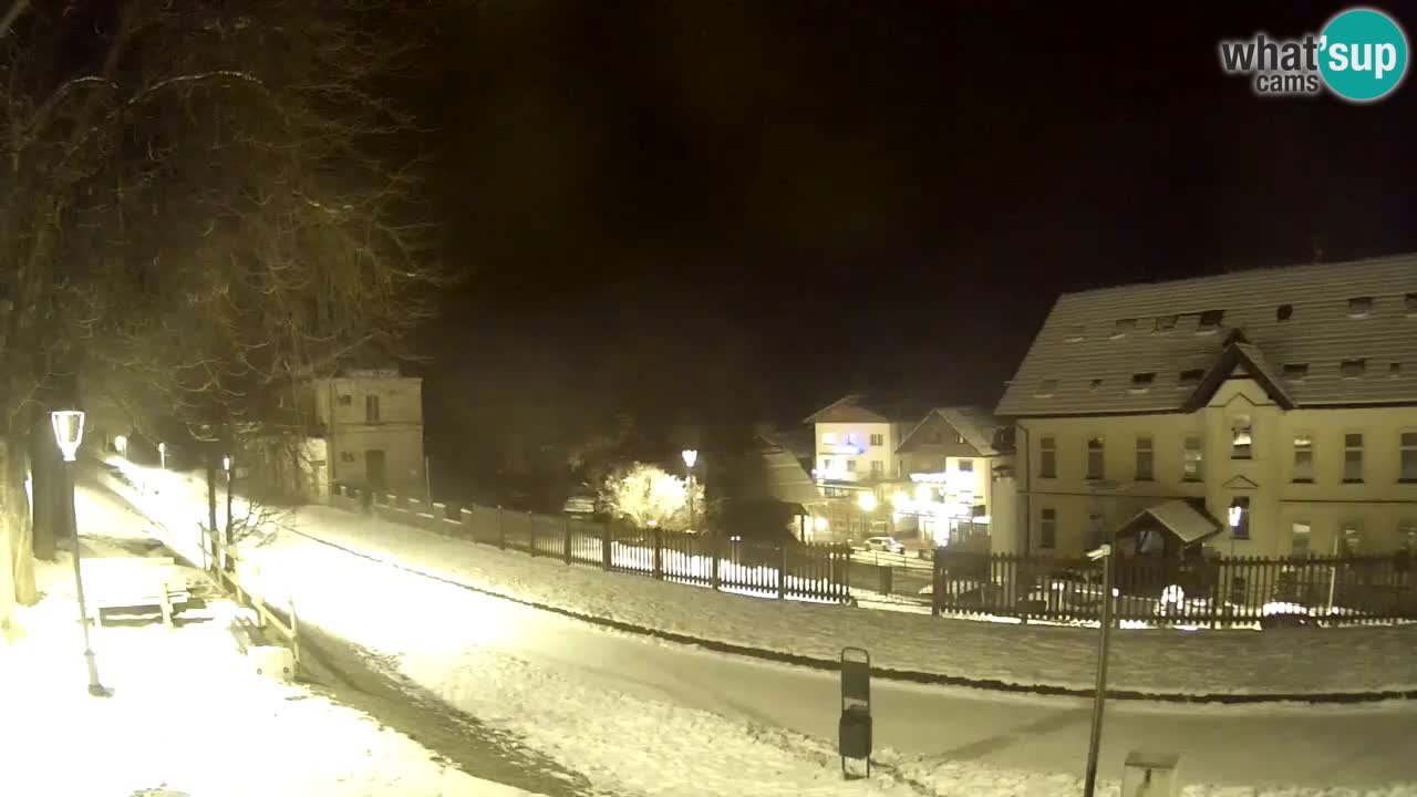 Tarvisio webcam – Bicycle lane and Mangart mountain