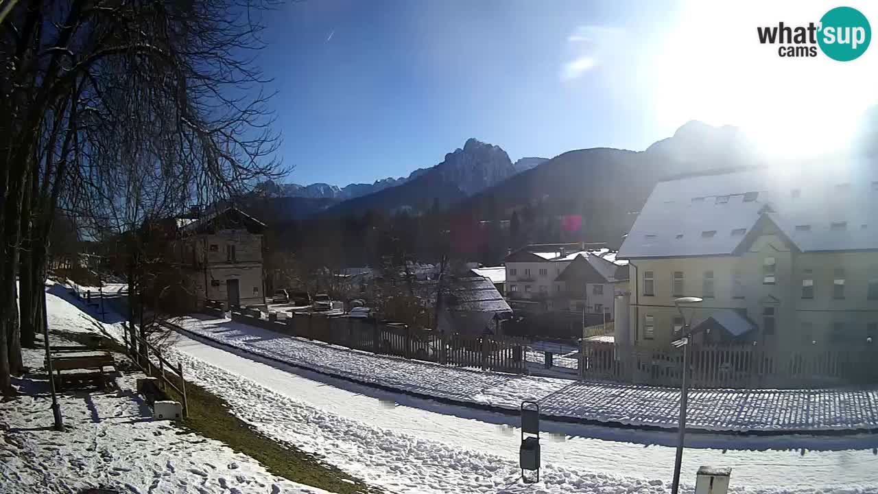 Webcam Tarvisio – piste cyclable e Mangart