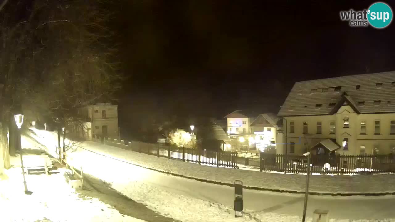 Tarvisio webcam – Bicycle lane and Mangart mountain