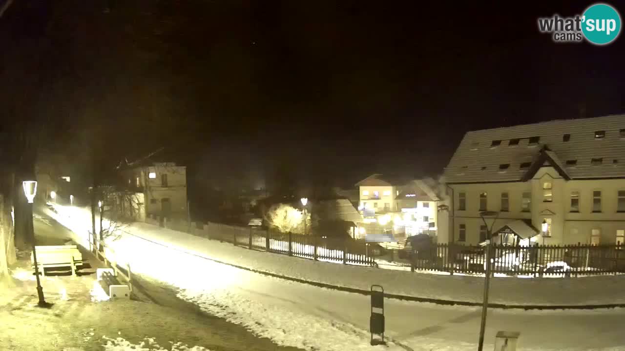 Tarvisio webcam – Bicycle lane and Mangart mountain