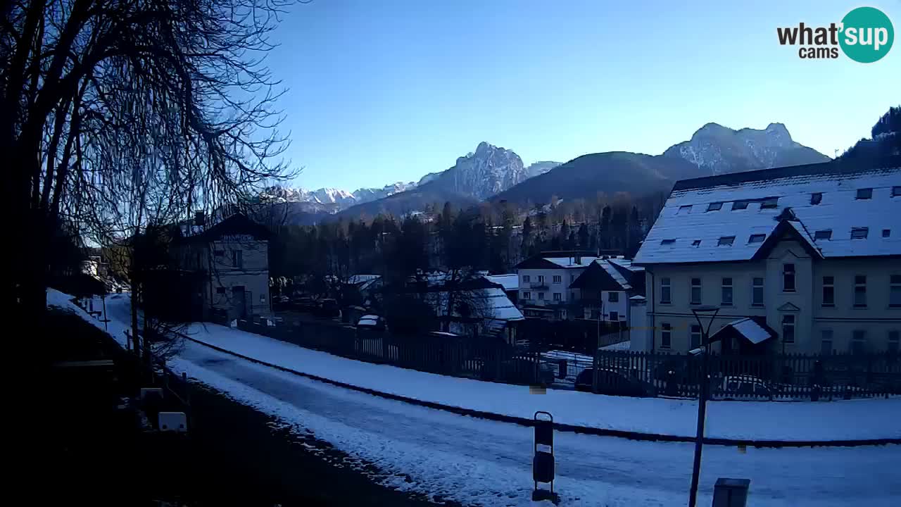 Webcam Tarvisio – piste cyclable e Mangart