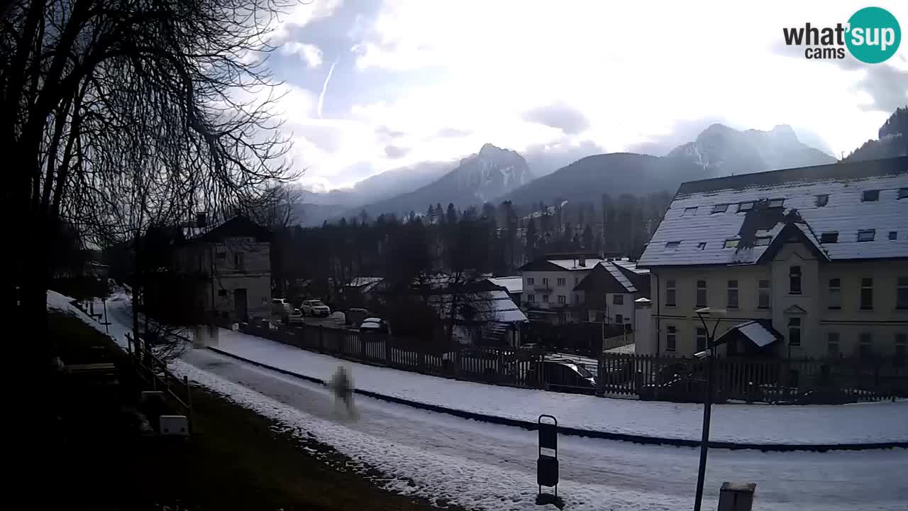 Webcam Tarvisio – piste cyclable e Mangart