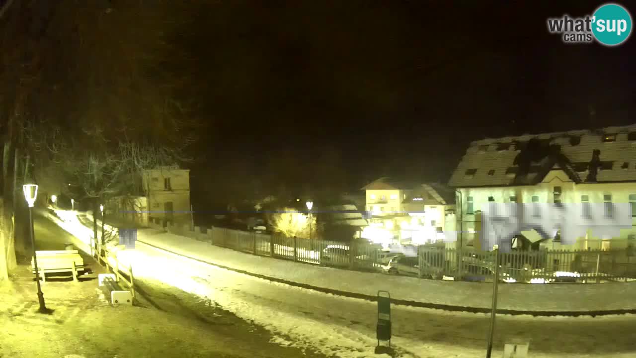 Tarvisio webcam – Bicycle lane and Mangart mountain