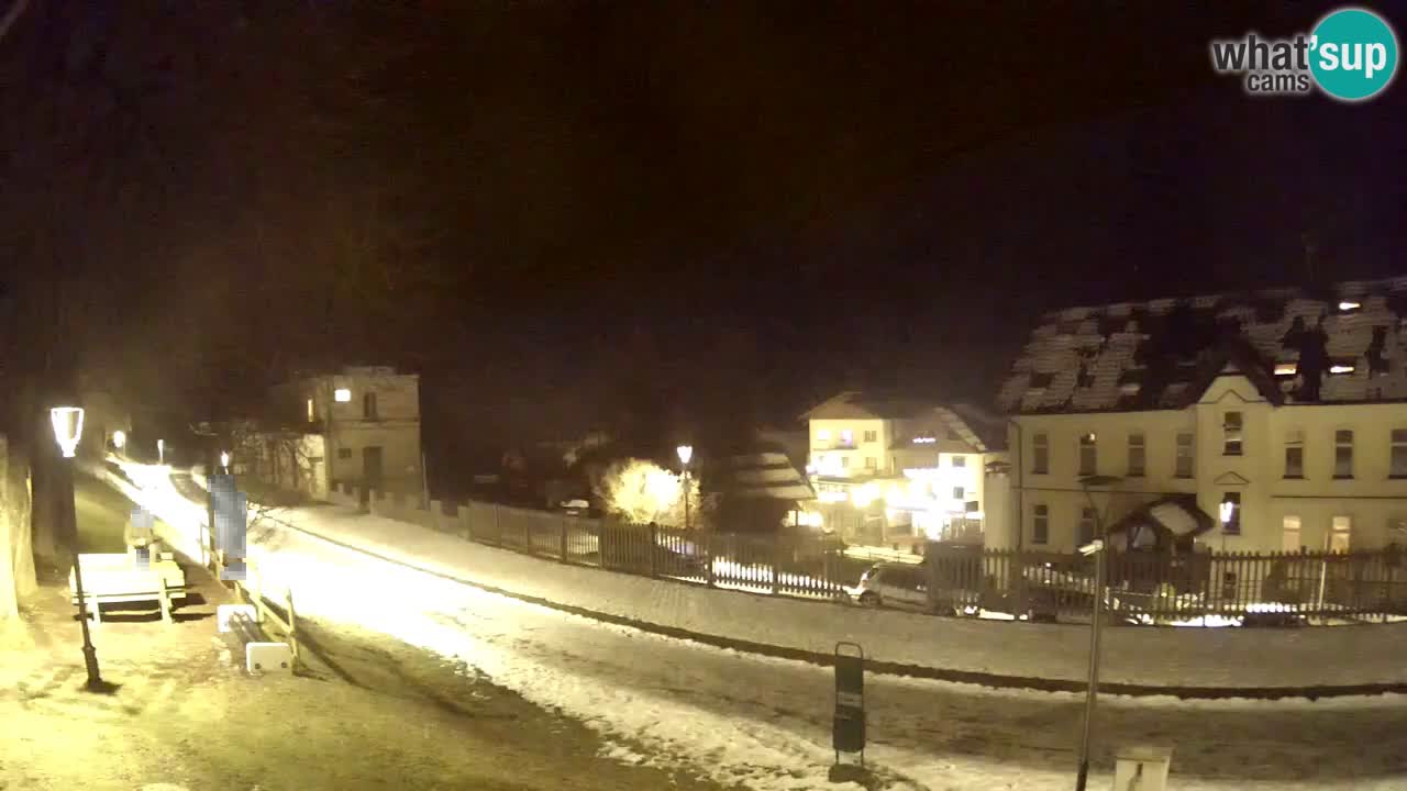 Tarvis webcam – Radweg und Mangart