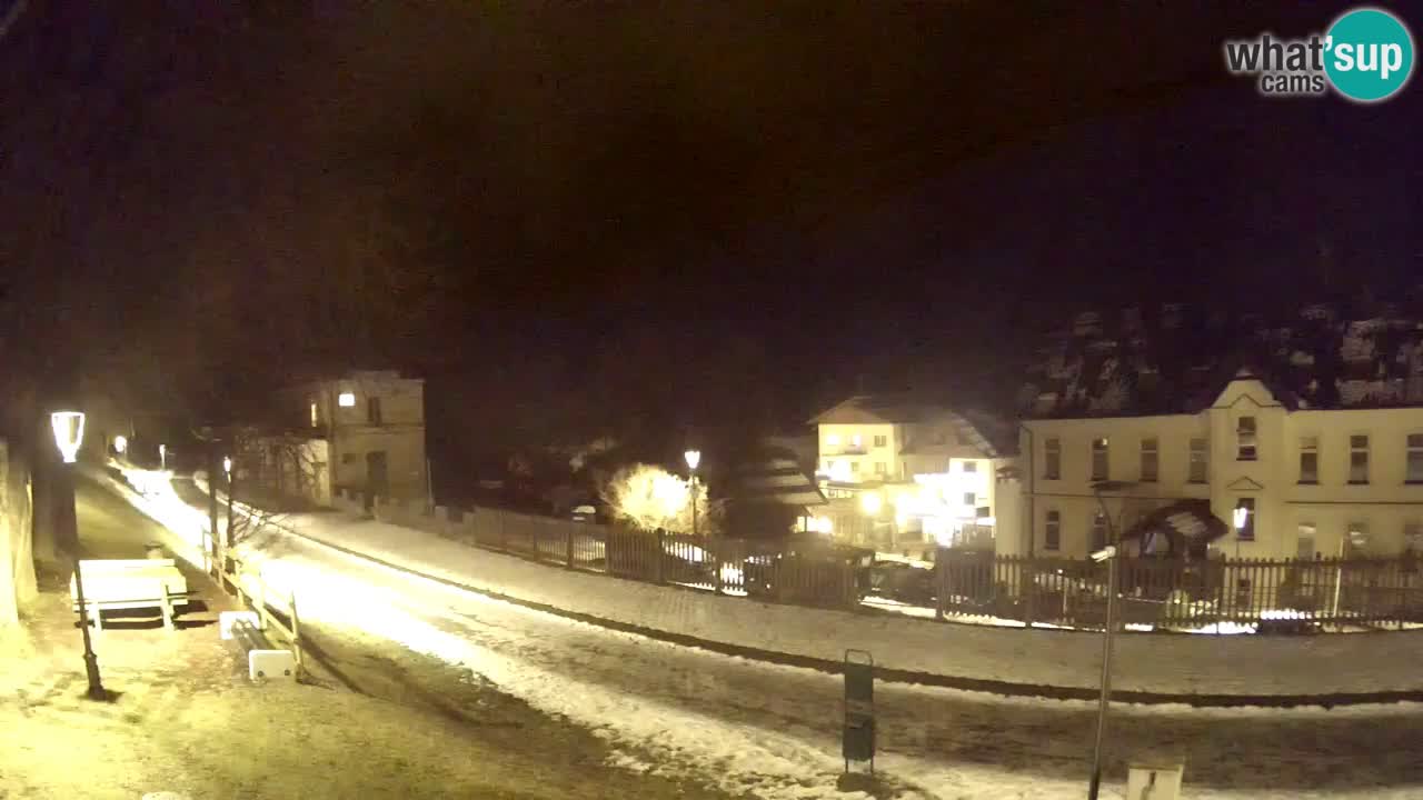 Tarvisio webcam – Bicycle lane and Mangart mountain