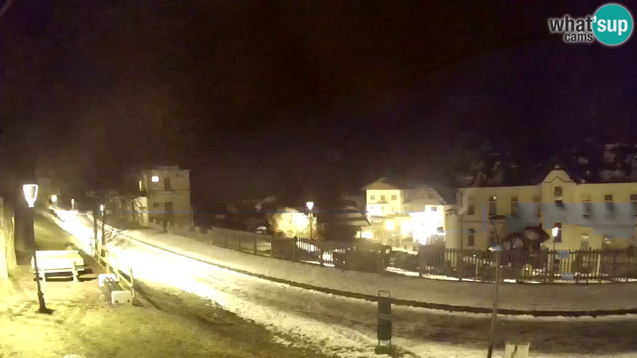 Tarvisio webcam – Bicycle lane and Mangart mountain