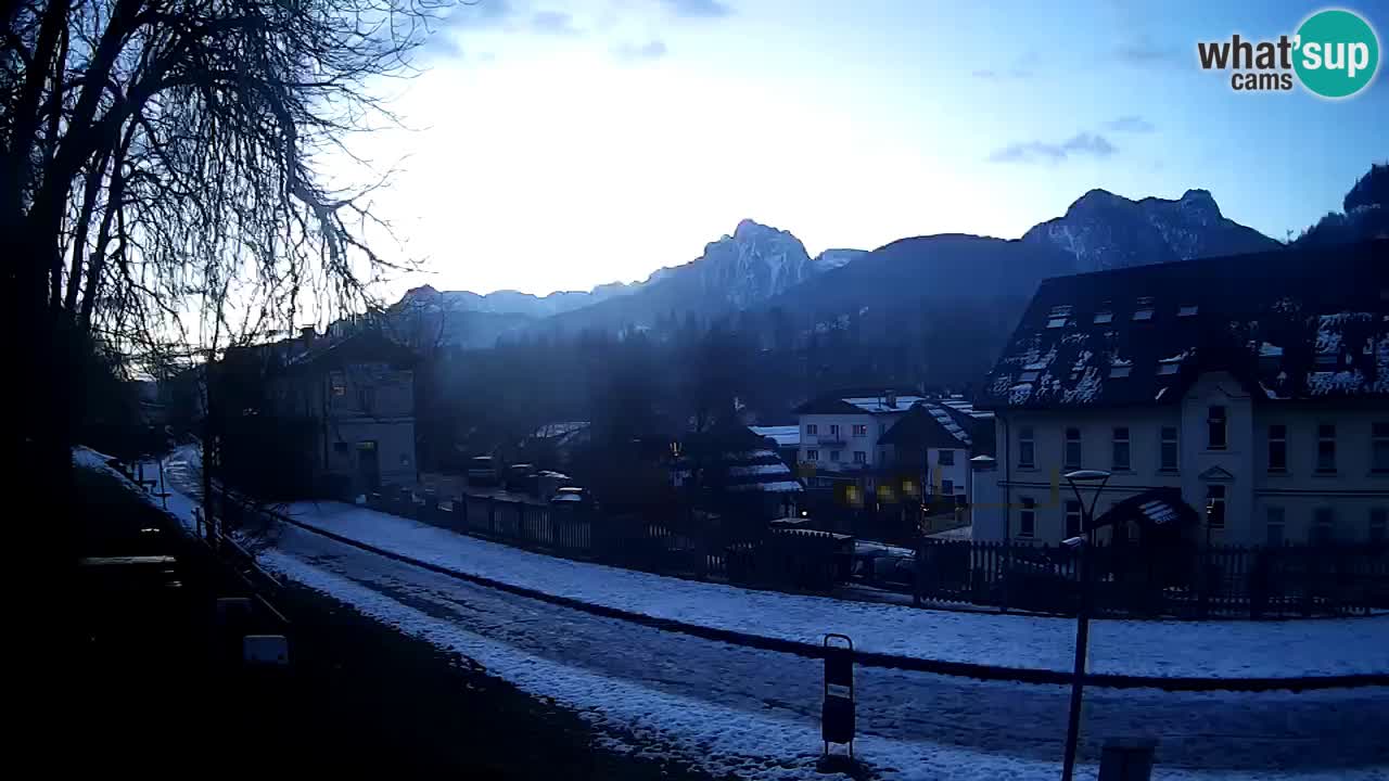 Webcam Tarvisio – piste cyclable e Mangart